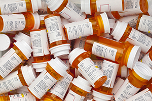 prescription pill bottles