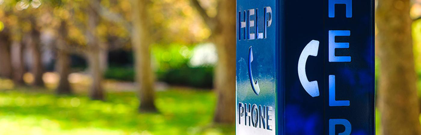 call box on campus
