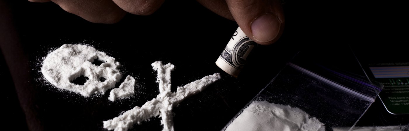 Cocaine skull