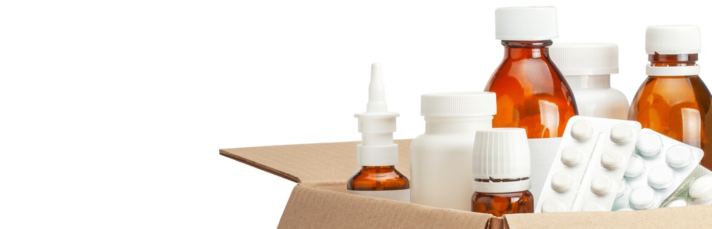 Box of drugs