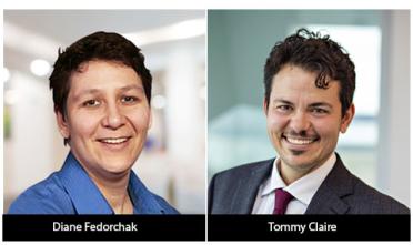 Diane Fedorchak and Tommy Claire