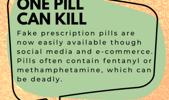 One Pill Can Kill_UVAGordieCenter IG graphic