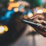 Woman uses a phone