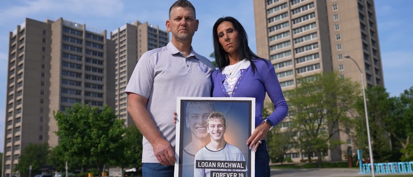 Logan's parents (Photo credit: YouTube/Love, Logan)