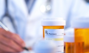 Doctor with Rx prescription