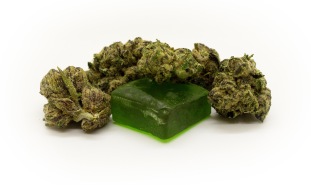 Delta-8 gummy and hemp flower