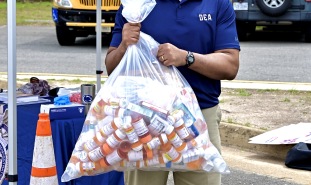 Drug bag on Take Back Day