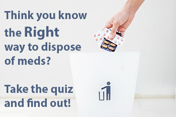 drug disposal quiz graphic